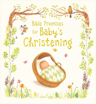 Hardcover Bible Promises for Baby's Christening Book