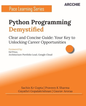 Paperback Python Programming Demystified Book