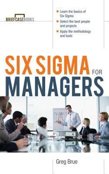Hardcover Six SIGMA for Managers Book
