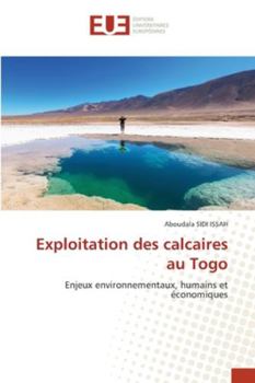 Paperback Exploitation des calcaires au Togo [French] Book