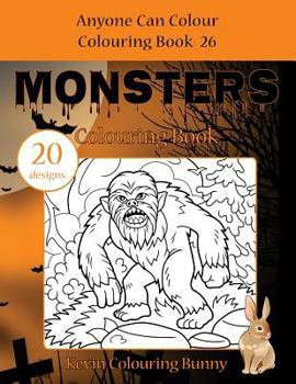 Paperback Monsters Colouring Book: 20 designs Book