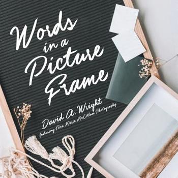 Paperback Words in a Picture Frame Book