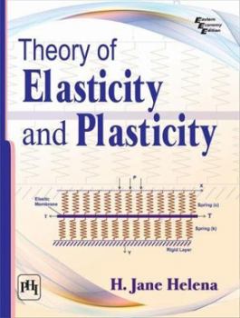 Paperback Theory of Elasticity and Plasticity Book