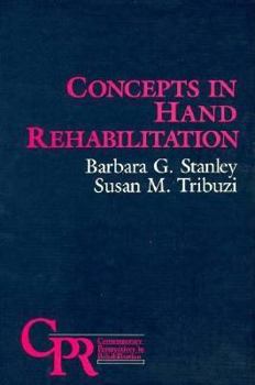 Hardcover Concepts in Hand Rehabilitation Book