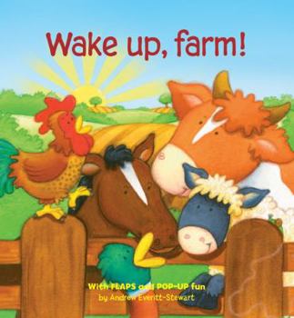Hardcover Wake Up Farm! (Animal Flappers Books) Book