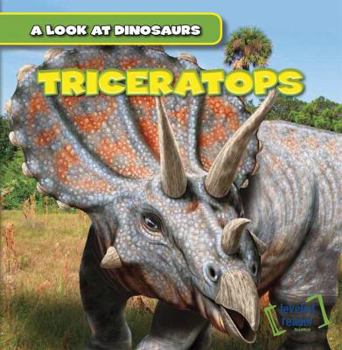 Library Binding Triceratops Book