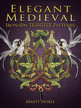 Paperback Elegant Medieval Iron-On Transfer Patterns Book