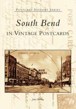 Paperback South Bend in Vintage Postcards Book