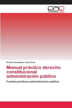 Paperback Manual práctico derecho constitucional administración pública [Spanish] Book