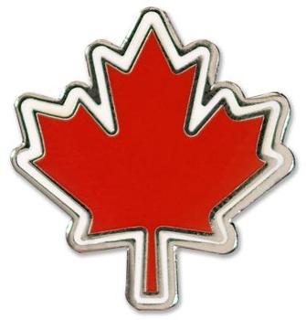 Misc. Enamel Pin Maple Leaf Book