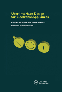 Paperback User Interface Design for Electronic Appliances Cesses Book