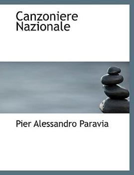 Paperback Canzoniere Nazionale Book