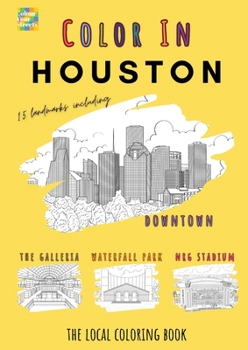 Paperback Houston Coloring Book