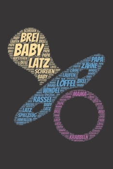 Baby: Notizblock | Notizbuch | DIN A5, 120 Seiten | Liniert, Lined, Linien | Notizen, Termine, Planer, Tagebuch, Organisation | Wortwolke Geschenk (German Edition)
