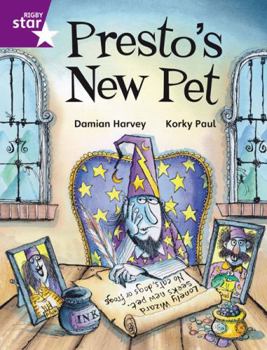 Paperback Rigby Star Independent Purple Reader 2 Presto's New Pet Book