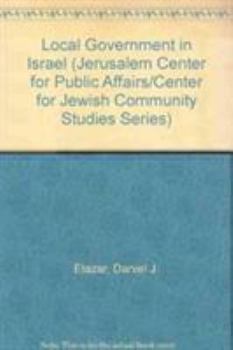 Hardcover Local Government in Israel Book