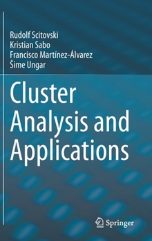 Hardcover Cluster Analysis and Applications Book
