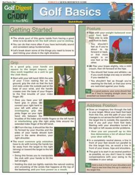 Cards Golf Basics Book