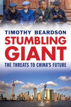 Hardcover Stumbling Giant: The Threats to China's Future Book