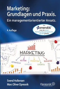 Paperback Marketing: Grundlagen und Praxis: Ein managementorientierter Ansatz (Opresnik Management Guides) (German Edition) [German] Book