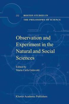 Paperback Observation and Experiment in the Natural and Social Sciences Book