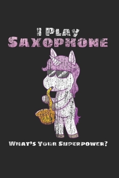 Saxophonist Girl Notebook
