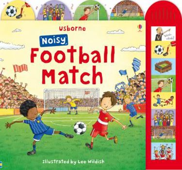 Hardcover Usborne Noisy Football Match Book