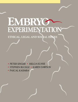 Paperback Embryo Experimentation Book