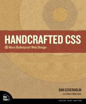 Paperback Handcrafted CSS: More Bulletproof Web Design Book