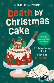 Paperback Death by Christmas Cake Book