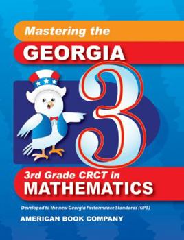 Paperback Mastering the Georgia 3rd Grade CRCT in Mathematics Book