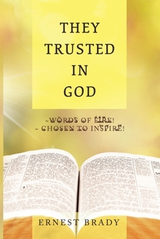 Paperback They Trusted in God Book