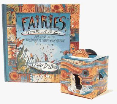 Hardcover Fairies from A to Z: A Fairy Box Book