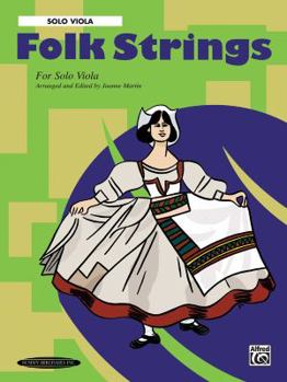 Paperback Folk Strings for Solo Instruments: Solo Viola Book