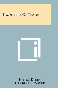 Paperback Frontiers of Trade Book