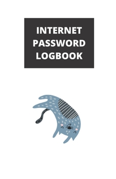 Paperback Internet Password Logbook: (5.5 x 8.5 in, 110 pages): Password Journal, Logbook, Login and Private Information Keeper, Notebook Book