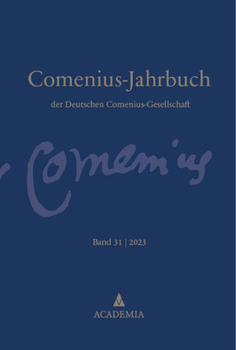 Hardcover Comenius Jahrbuch: Band 31 / 2023 [German] Book