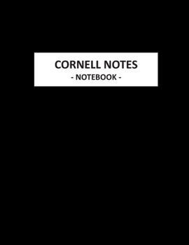 Paperback Cornell Notes Notebook: Structured Notebook Note Taking with Graph Paper Quad Grid Cornell Note Taking System, Index Cornell Notebook 8.5 x 11 Book