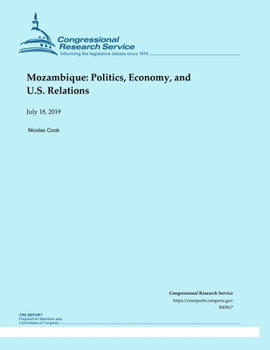 Paperback Mozambique: Politics, Economy, and U.S. Relations Book