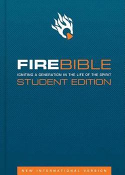 Hardcover Fire Bible-NIV-Student Book