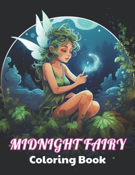 Paperback Midnight Fairy Coloring Book: High Quality +100 Beautiful Designs Book