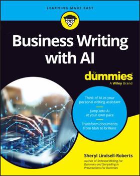 Paperback Business Writing with AI for Dummies Book