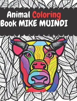 Paperback Animal Coloring Book: For Both Adults & Kids Book