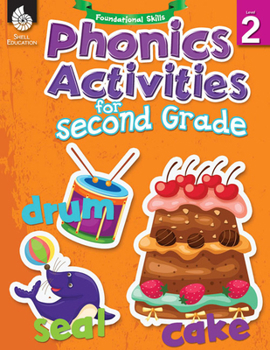 Paperback Foundational Skills: Phonics for Second Grade Book