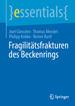 Paperback Fragilitätsfrakturen Des Beckenrings [German] Book