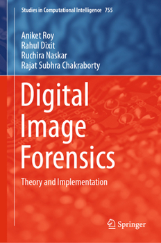Hardcover Digital Image Forensics: Theory and Implementation Book