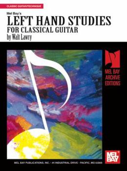 Paperback Left Hand Studies for Classical Guitar Book
