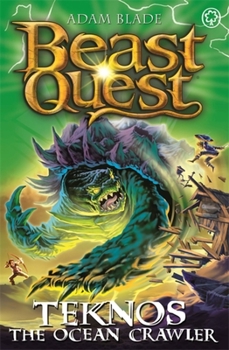 Paperback Beast Quest: Teknos the Ocean Crawler: Series 26 Book 1 Book