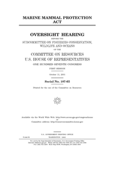 Marine Mammal Protection Act
