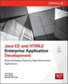 Paperback Java Ee and HTML5 Enterprise Application Development Book